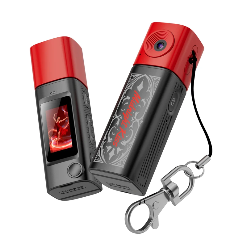 AC-G10口红迷你相机保护配件实拍
